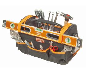 Bolsas portaherramientas textiles abiertas con base rígida de 24 l | 3100TB